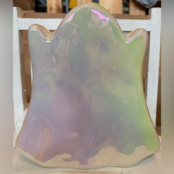 Iridescent Ghost Decor with 'BOO' - Picture 2 of 2
